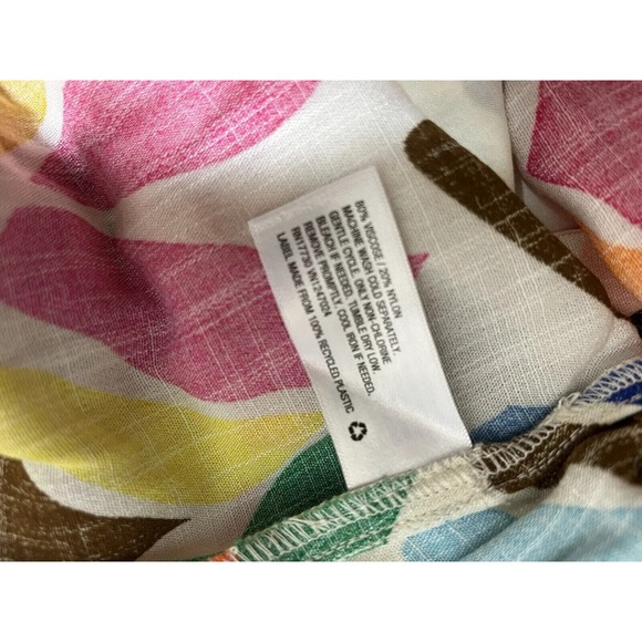 NWT Tabitha Brown x Target Women's Botanical Colorful Cover Up Tunic Size Small - Picture 13 of 13